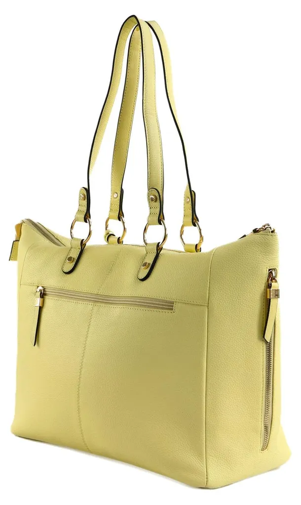 Sac Ordinateur Java PICARD Jaune Vanille - Grand Format et Pratique - 4