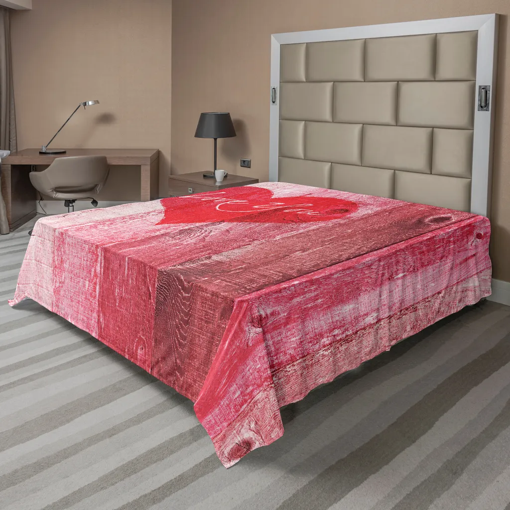 Lenzuolo Rustico ABAKUHAUS 275x260 cm - Stile Vintage Legno Amore