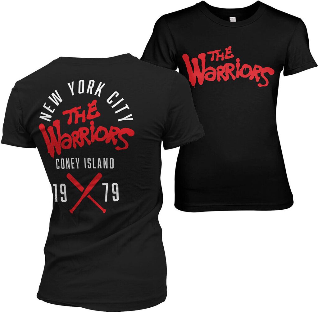 The Warriors - Coney Island Girly Tee - Large - Black