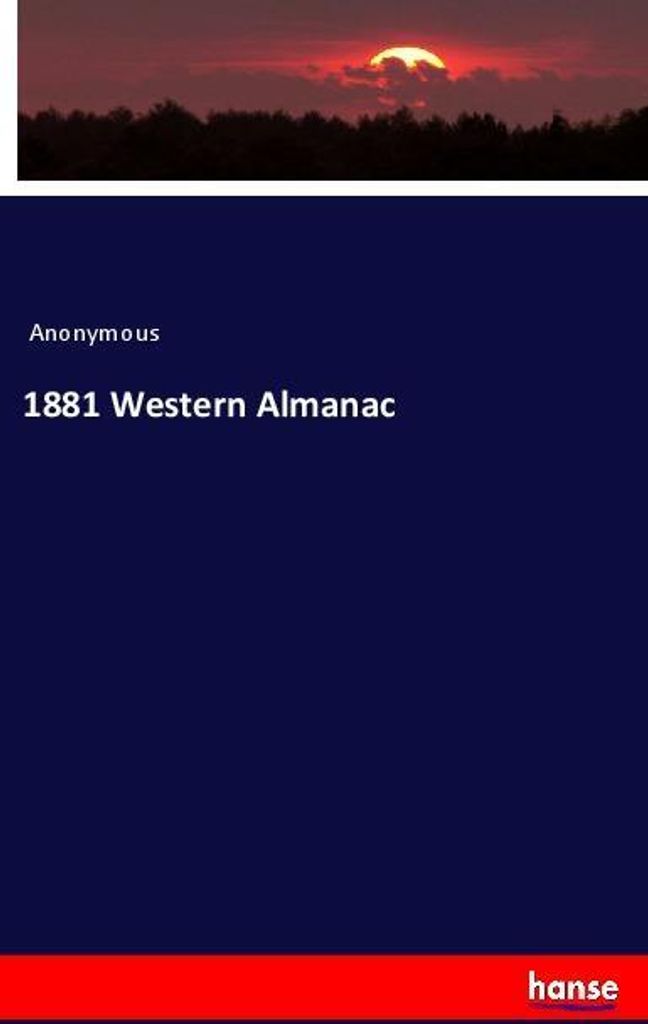 1881 Western Almanac