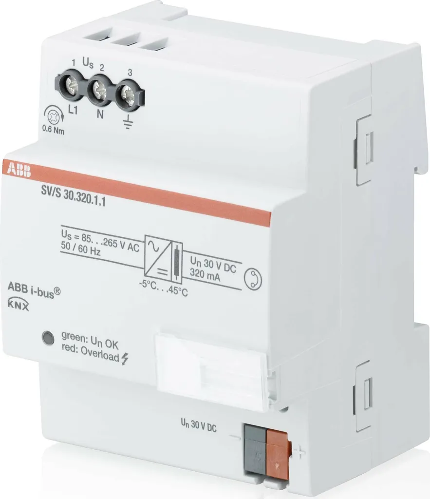 Solution contre coupure bus KNX : Alimentation ABB SV/S 30.320.1.1