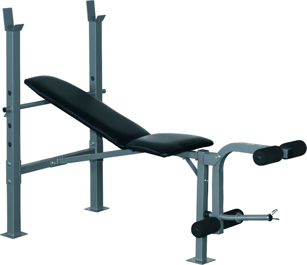 HOMCOM Multifunktion Hantelbank Trainingsbank Kraftstation Schrägbank Fitnessstation Fitnessgerät Stahl 165 x 68 x 114 cm