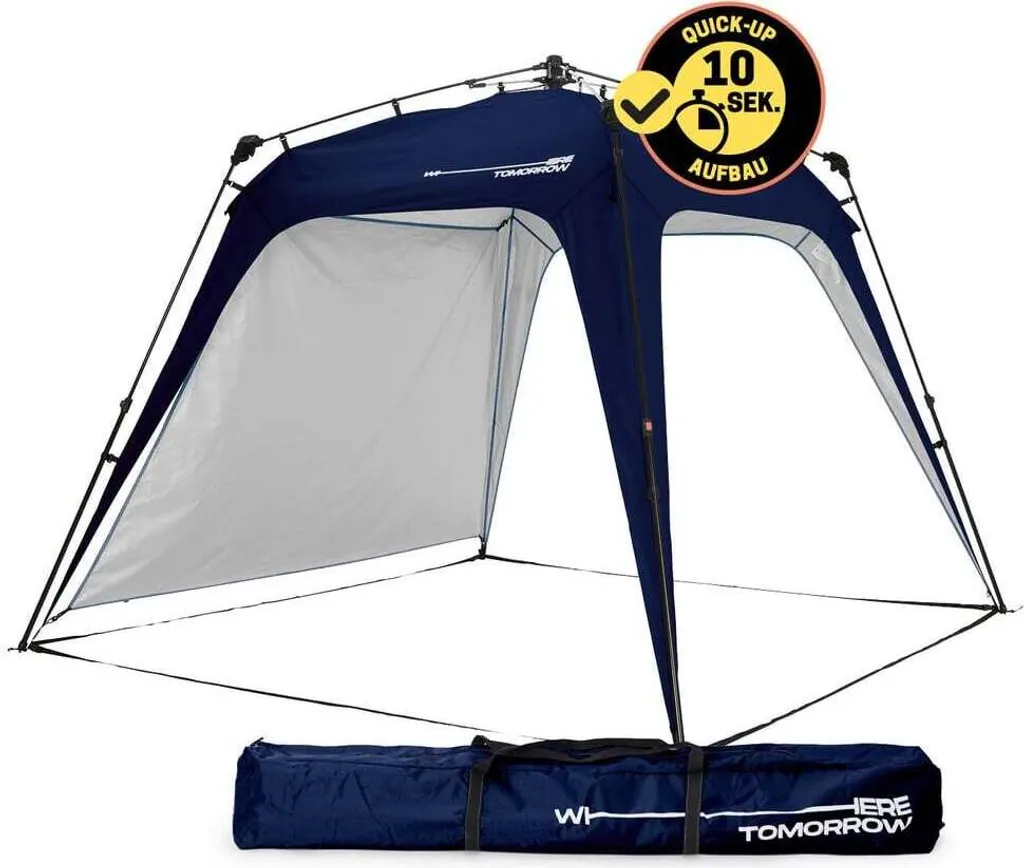Tente de Jardin de 2,5m Pavillon de Camping Robuste et Imperméable