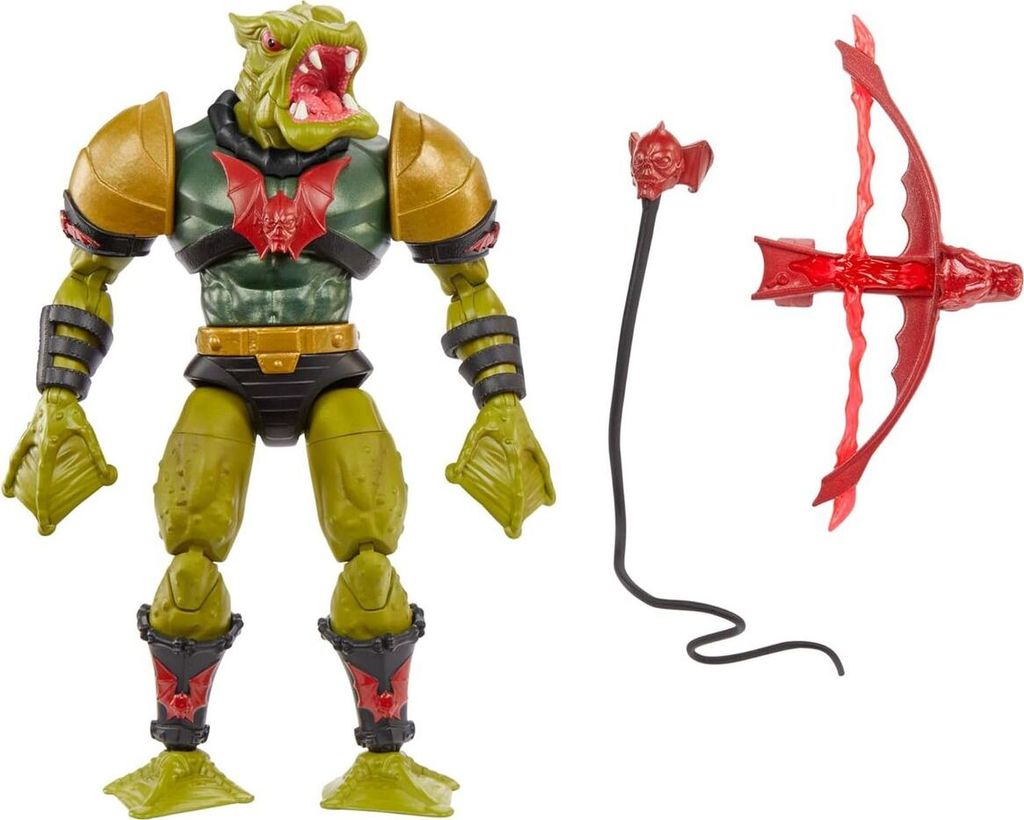 Mattel HYC54 - Masters of the Universe - Leech Actionfigur mit 30 beweglichen Gelenken, ca. 18cm