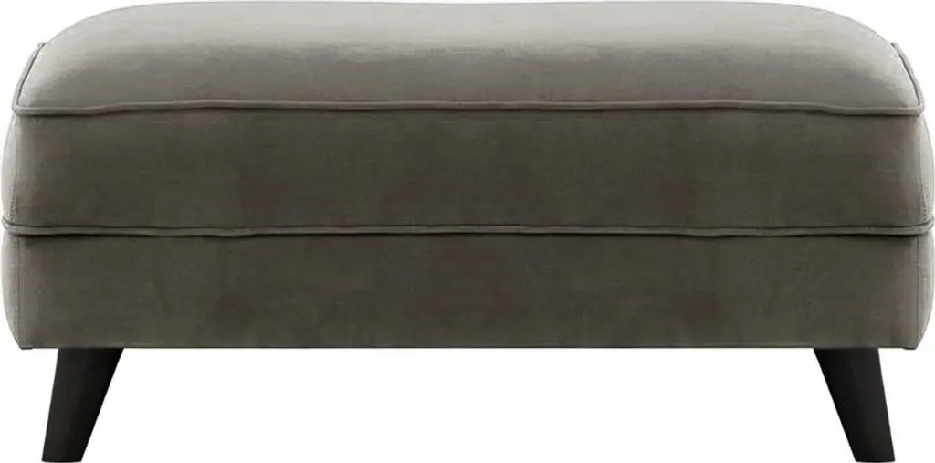 Pouf noir Magnus-Velluto : gagnez de la place avec une assise design