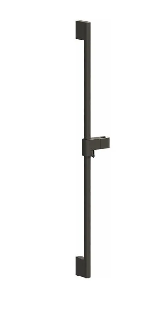 Barre de Douche Murale 70 cm Graphite Brossé Ravak Support Coulissant
