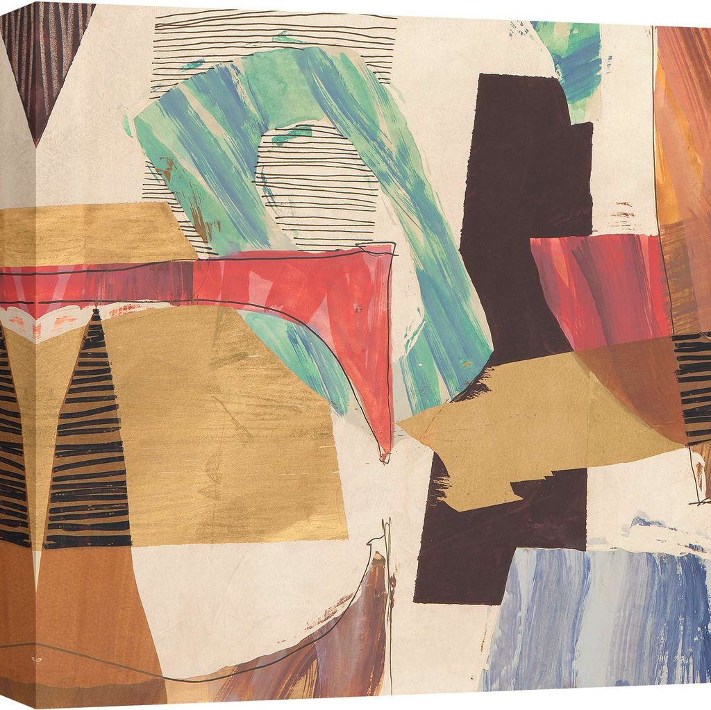 Abstrakter Leinwandbild – Sven Dorn – Bebop I – 90X90 cm