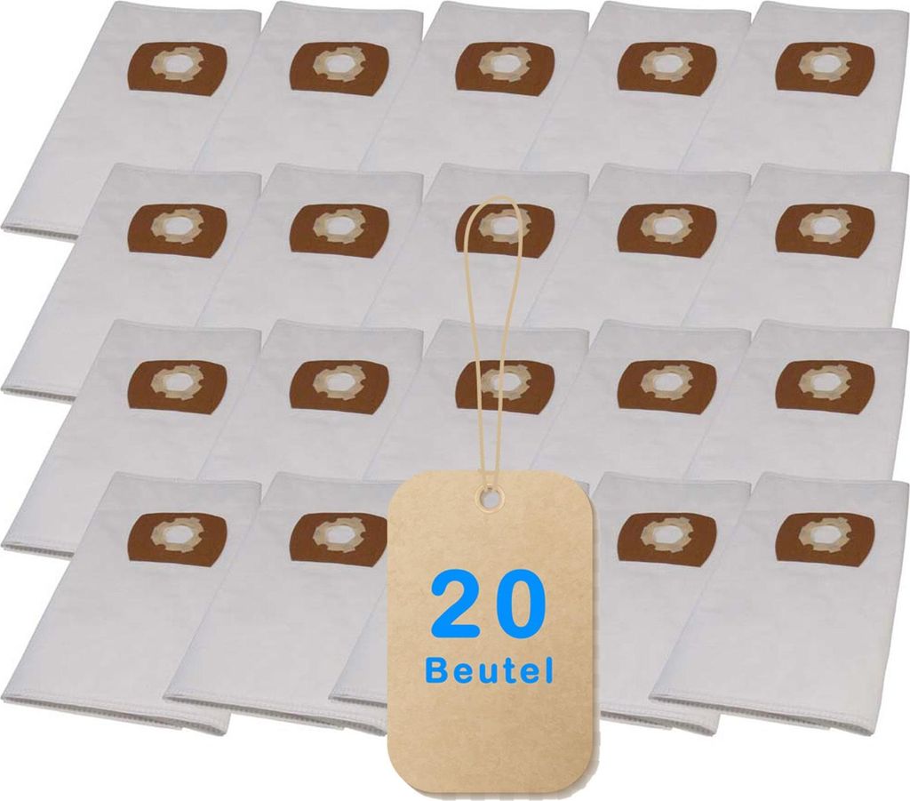 20 HEAVY Duty Gewerbe 30 Liter Staubsaugerbeutel kompatibel für Einhell NT 361 Eco/BE/M/TE