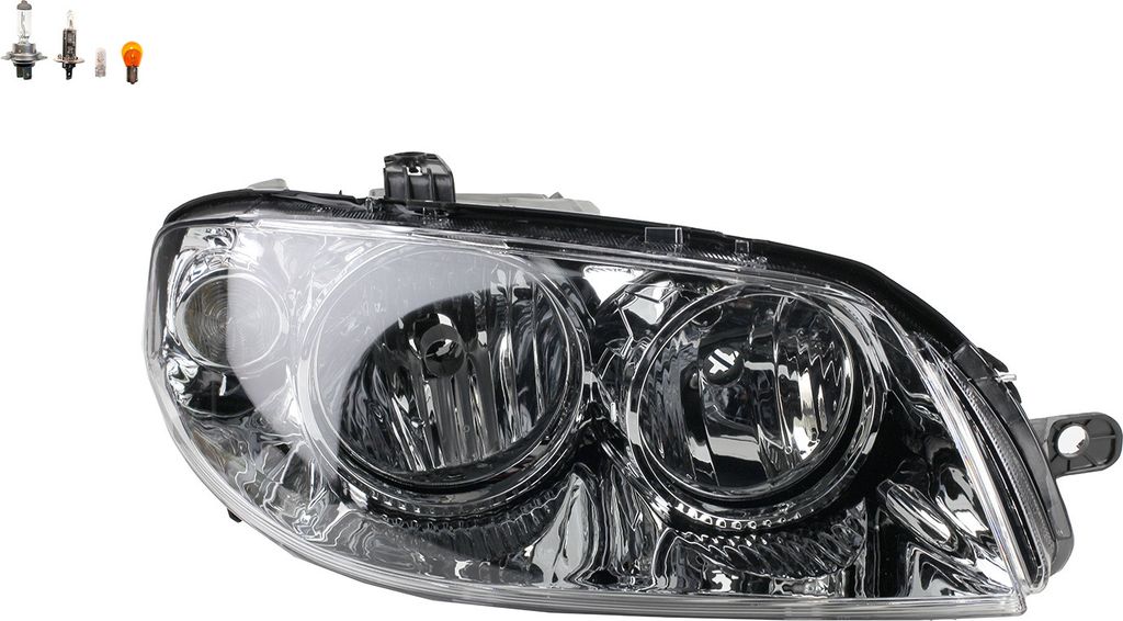 Johns, Scheinwerfer Halogen passend für Fiat Punto 188 06/03- 07/04 Rechts Leuchtmittel 46849354