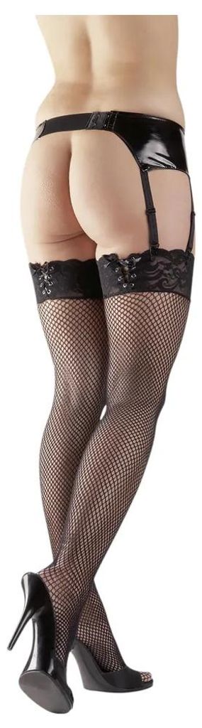 Bas résille dentelle M/L Image du produit 