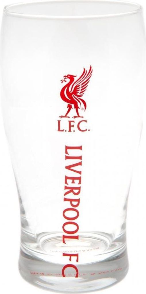 Liverpool FC Bierglas, Tulpe TA4990 (Einheitsgröße) (Rot)