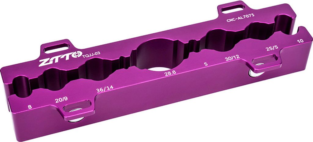 ZTTO Fahrrad-Stoßdämpfer hinten, Halterung und Reparaturclip für Vordergabel, Rohrgestell aus Aluminiumlegierung, Fahrrad-Reparaturwerkzeug,Typ C
