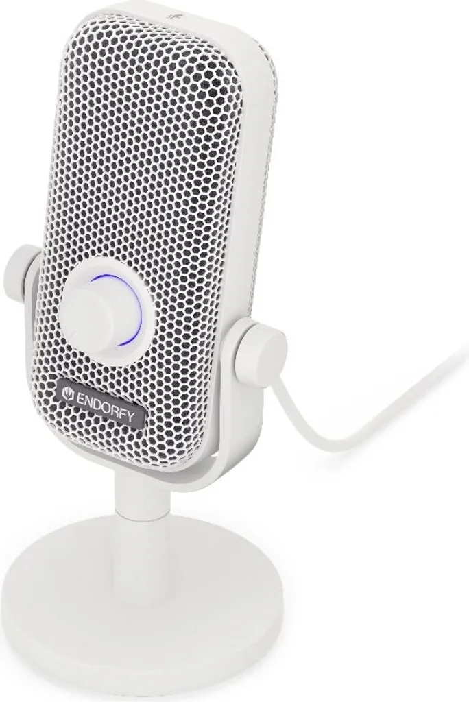 Micro pour Télétravail et Visioconférence Endorphs Solum Voice S Onyx White - 7