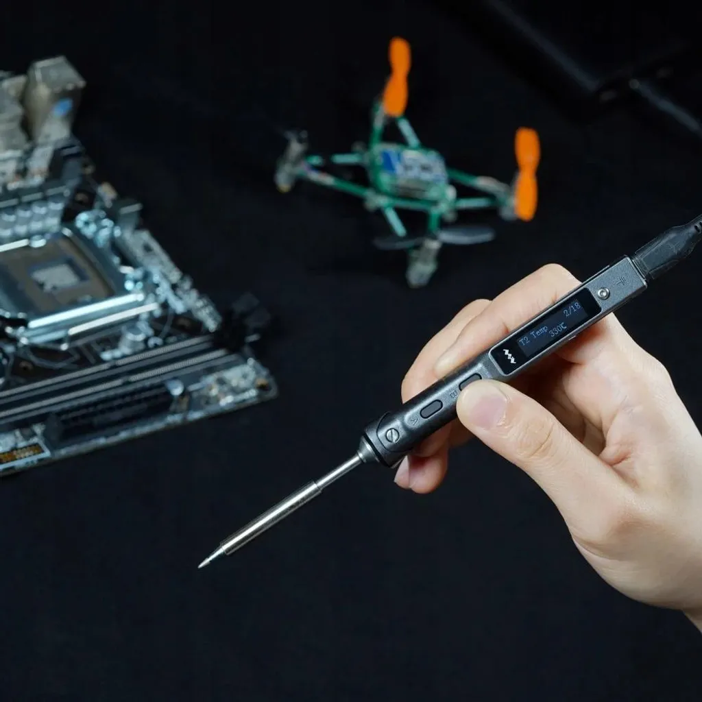 Miniware TS101 Smart Soldering Iron USB-C PD 90W | Versione Upgrade B2 - 9
