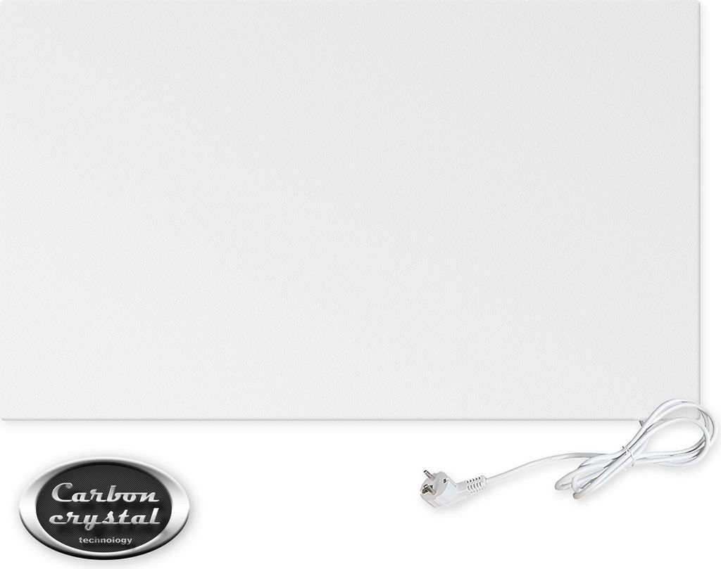 VIESTA Infrarot Wandheizung mit Thermostat [INKL. TH12 THERMOSTAT] – Infrarotheizung Wandmontage Heizkörper – Carbon Crystal Infrarotheizung...