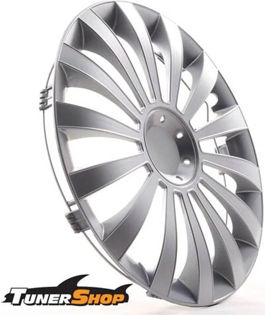 Kit 4 Copricerchi 16 Pollici Argento Meridian - Best Seller Tunershop