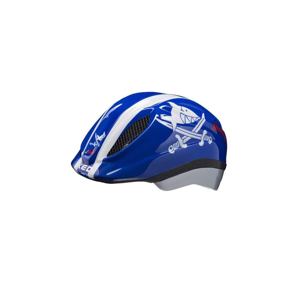 KED 10245863 Fahrradhelm Capt'n Sharky blau Gr. 52-58 cm