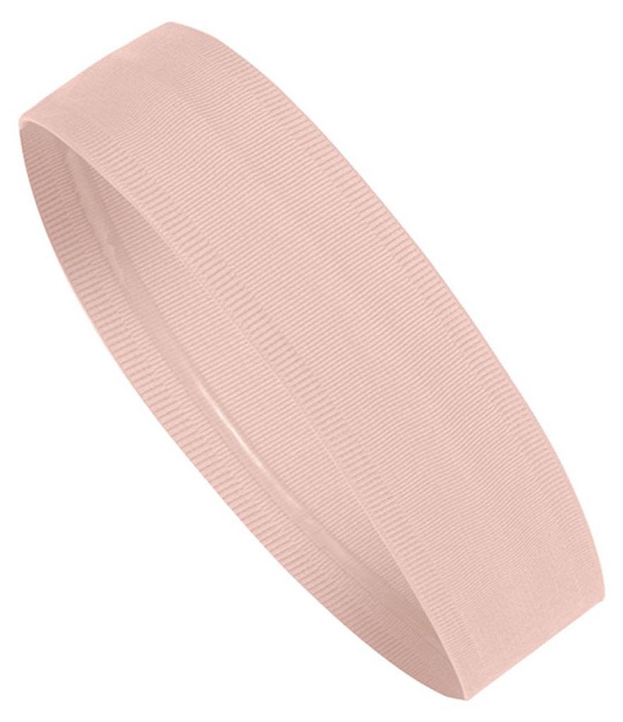 Sport-Stirnband verhindert Verrutschen, leitet Feuchtigkeit ab, weich, elastisch, für Herren und Damen, Schweißband für Fitness, Yoga, Laufen, Rosa