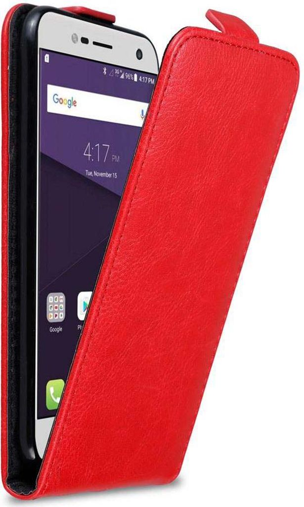 Cadorabo Hülle für ZTE Blade V8 MINI Schutz Hülle in Rot Produktbild 