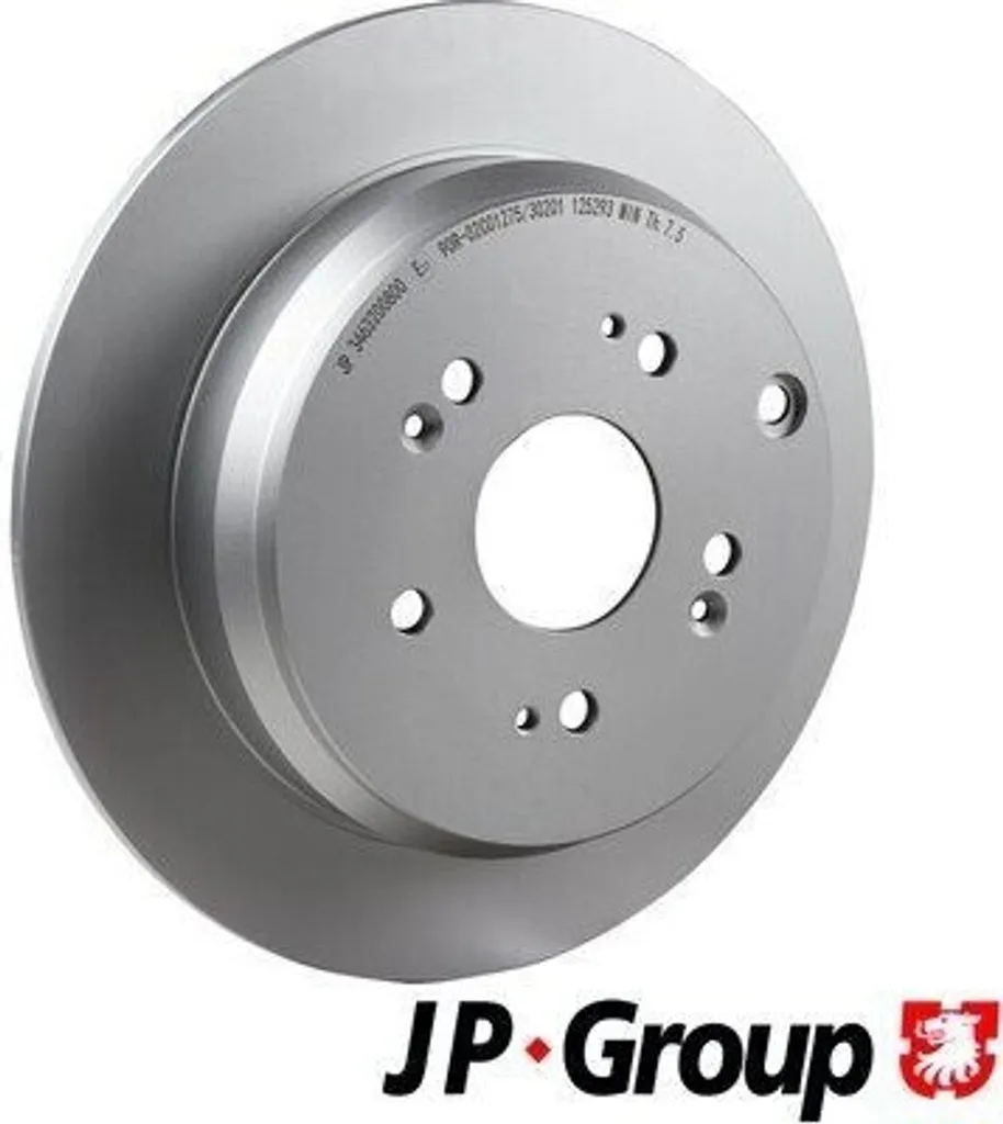 Kit Freinage Arrière Honda CR-V II : 2 Disques JP GROUP 305mm 3463200800