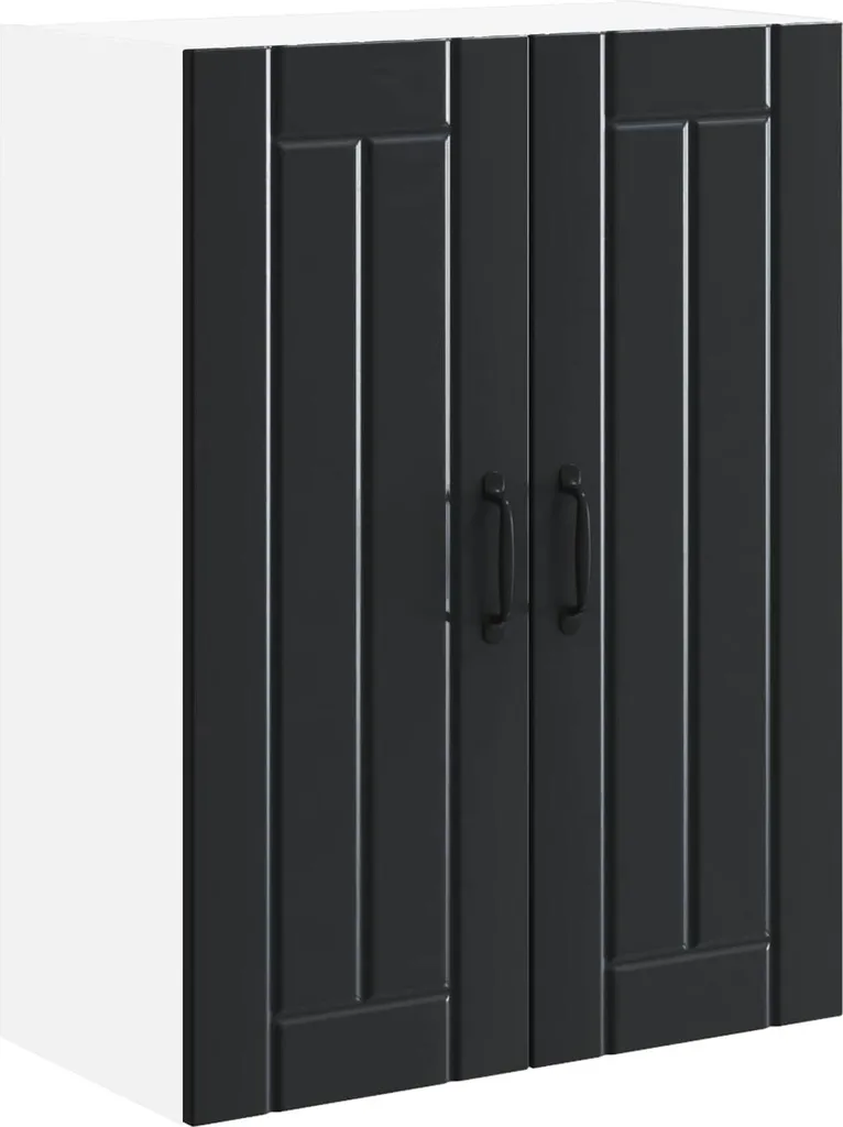 Pensile Pensile Nero 60x31x80 cm | Arredo Cucina Legno Premium