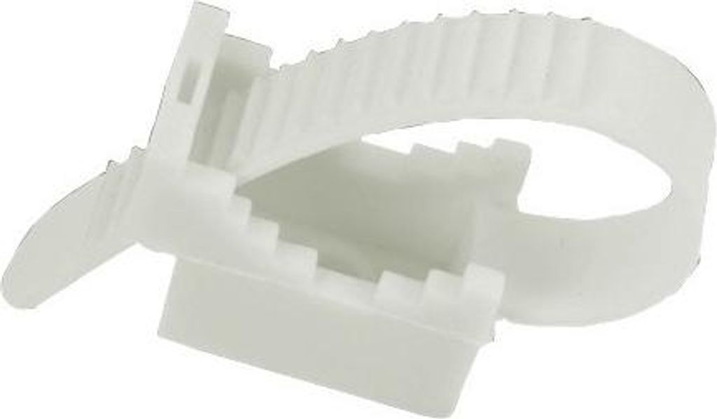 UP50 Kabelhalter Elektro-Plast Weiß, 50mm, 10 Stk.