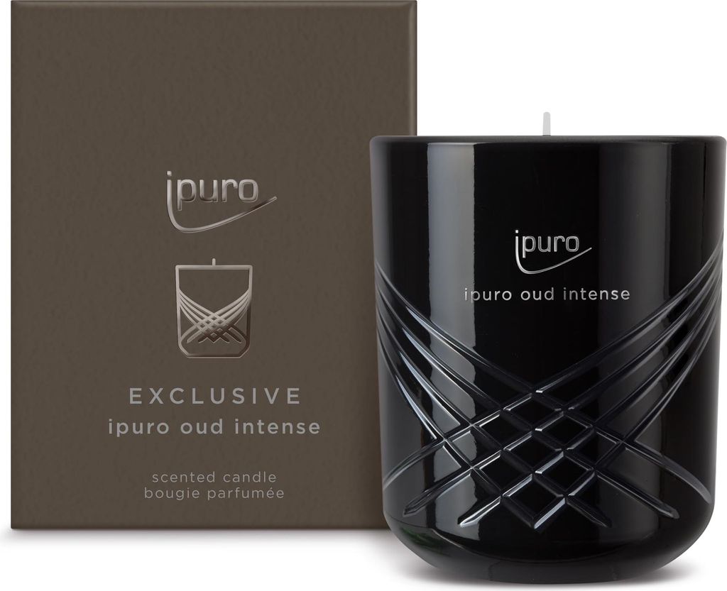 Ipuro, Exclusive Oud Intense Duftkerze Zdjęcie produktu 