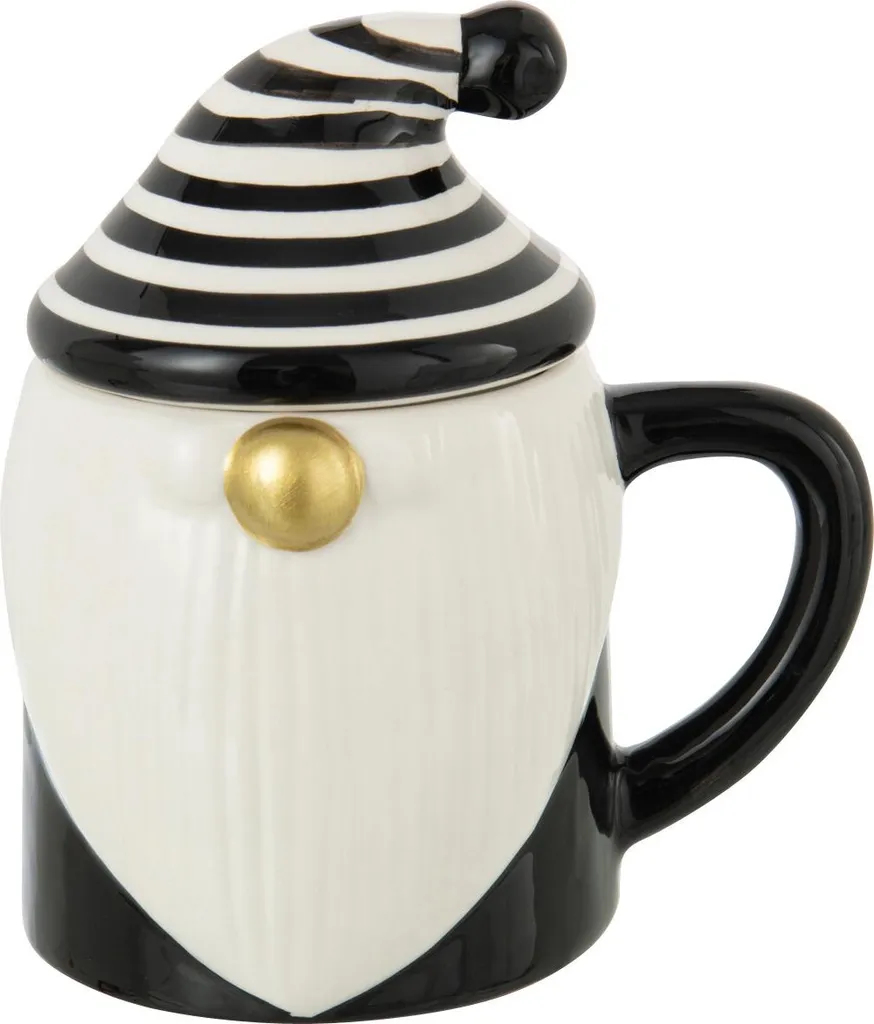 Tasse avec Couvercle J-Line : Gardez votre Café au Chaud cet Hiver 350ml