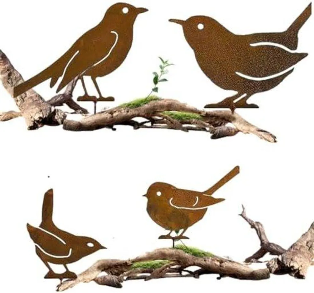 Poteaux métalliques pour oiseaux - Support mangeoire balcon et terrasse