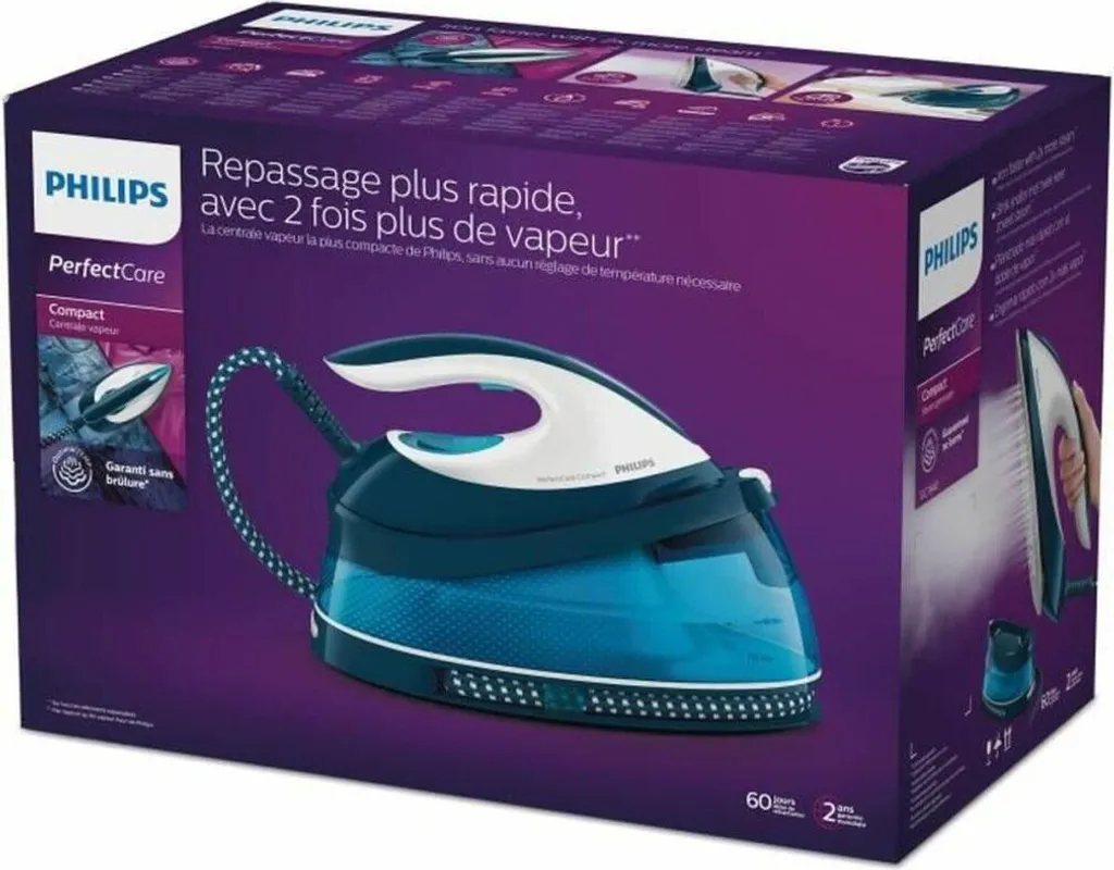 Centrale vapeur Philips GC7840/20 anti-faux plis 6,5 bar 400g vapeur - 9
