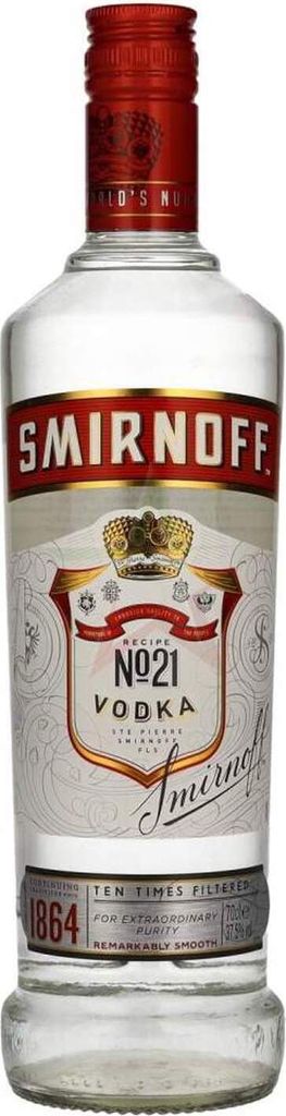 Smirnoff Vodka 37,50 % 0,70 Liter