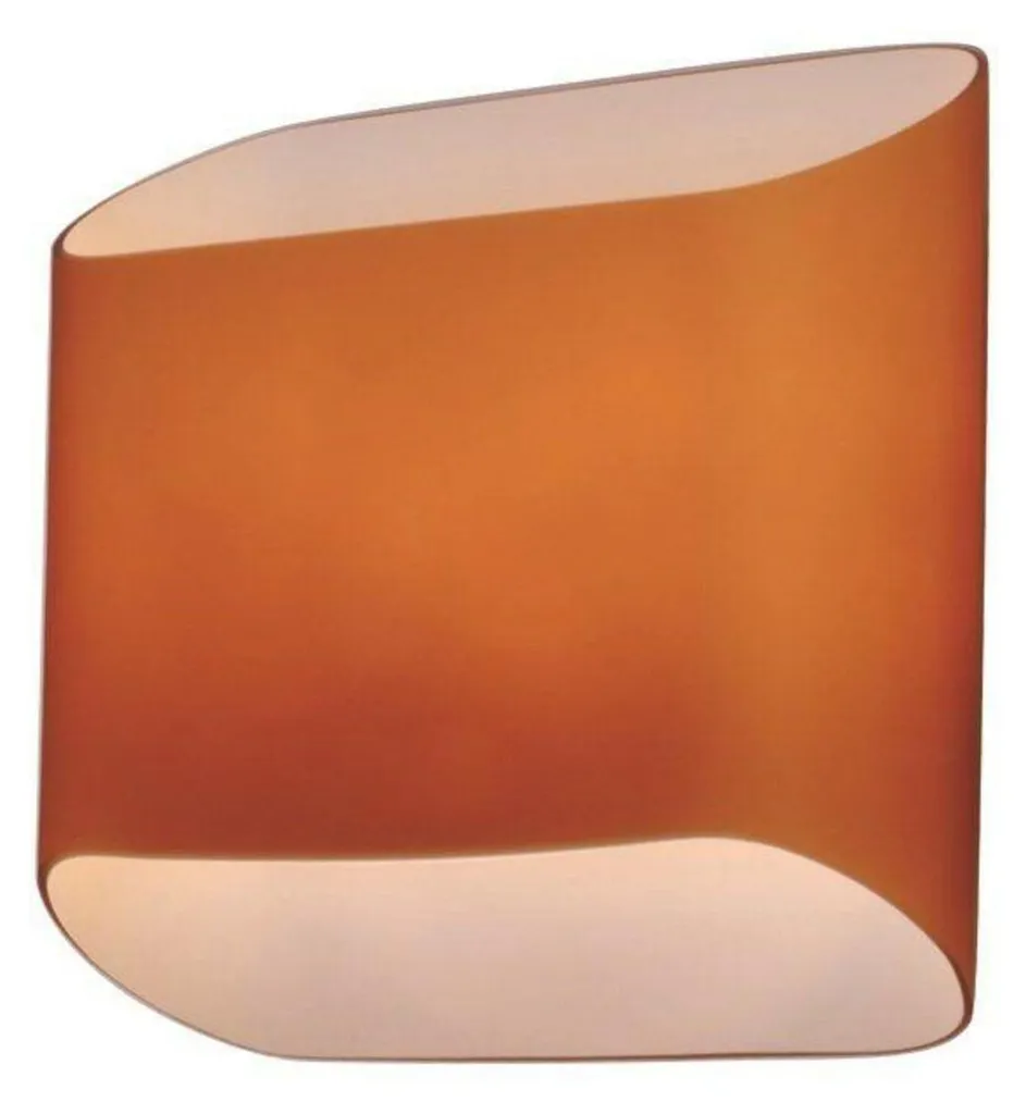 Luminaire mural compact 23cm PANCAKE finition ambre 2 lumières G9 AZ0113