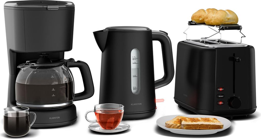 Klarstein Velaire Set Petit-Déjeuner Complet – Grille-Pain Image du produit 