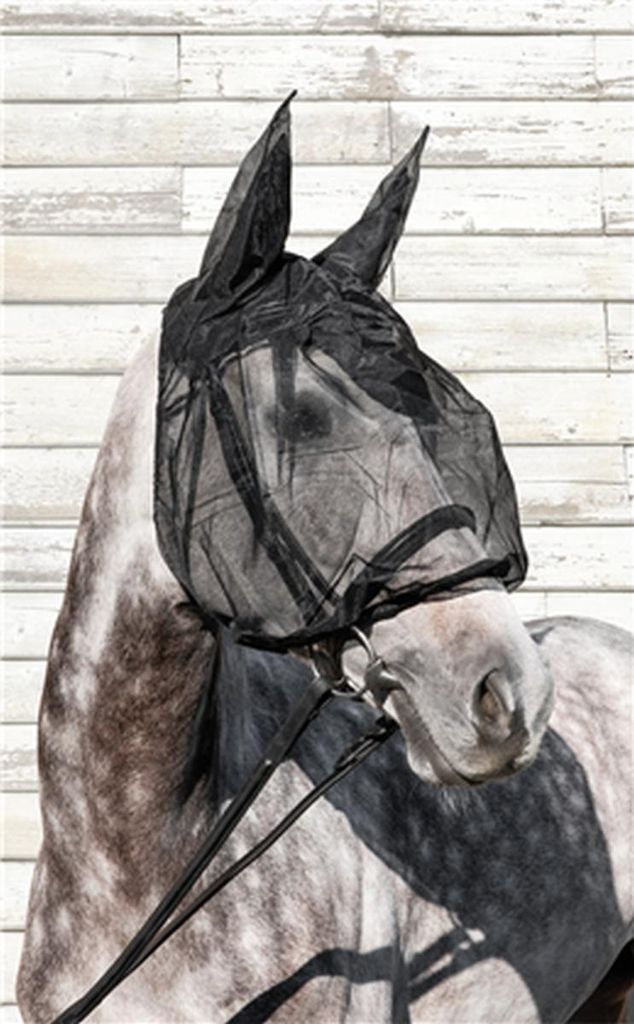 Equiline Fliegenhaube Antinsect, schwarz SS 2019, Eq19_FS_Gr.:XXL