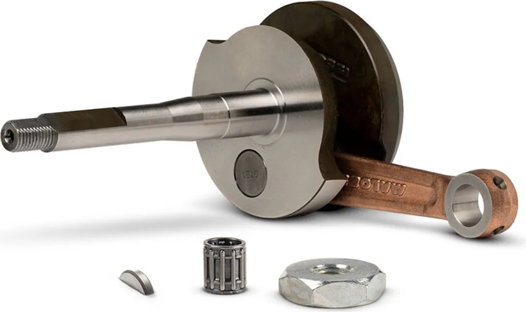 Vilebrequin Malossi RHQ Axe 10mm Course 43 pour Carter d'Origine