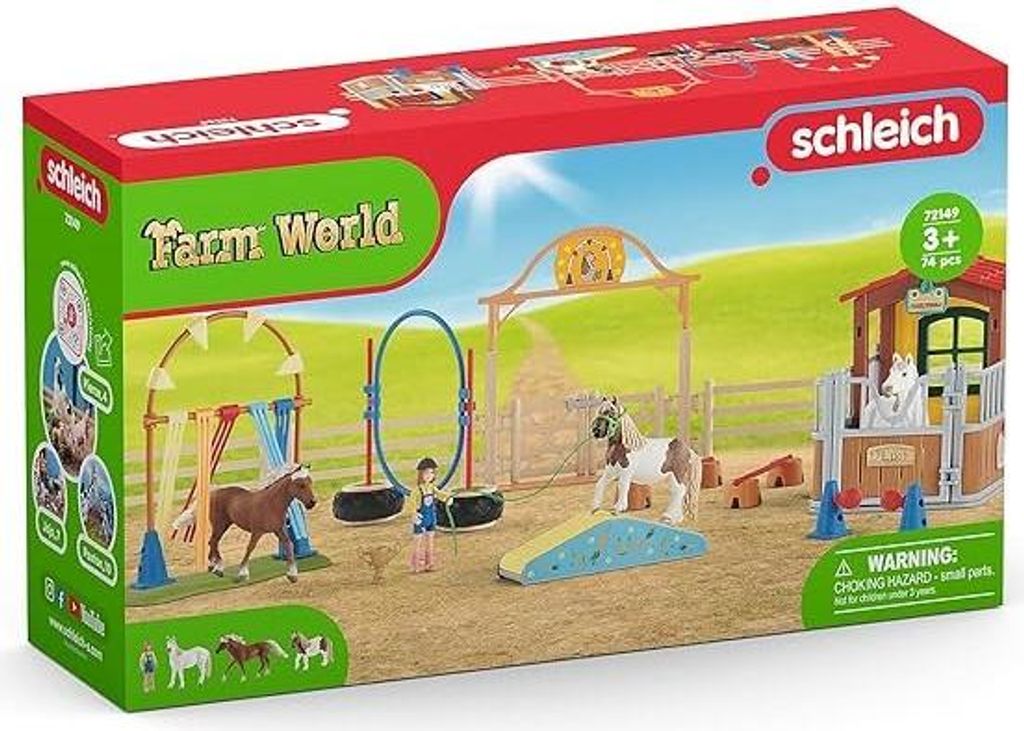 Schleich 72149 Agility v konskom boxe Obrázok produktu 