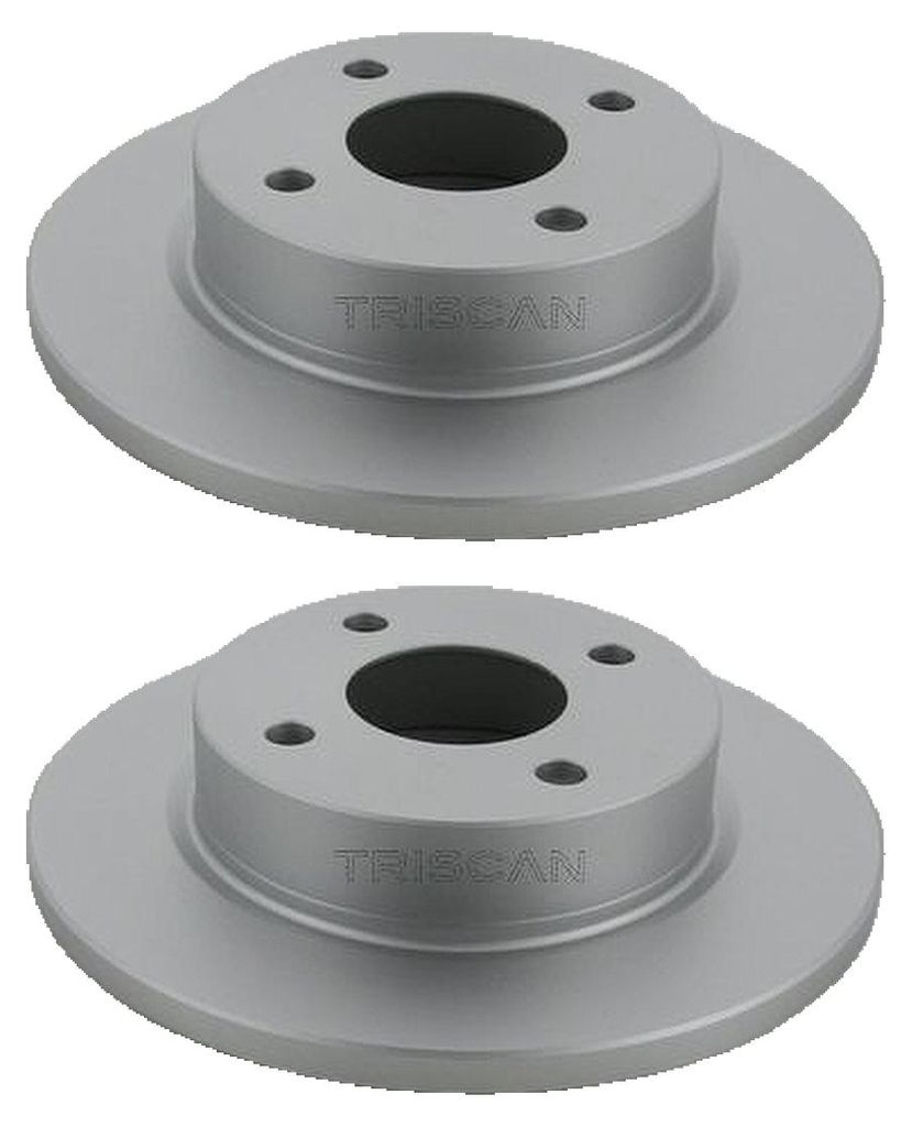 2 Bremsscheiben voll Ø 234 mm TRISCAN Bremsen-Expertise für NISSAN MICRA