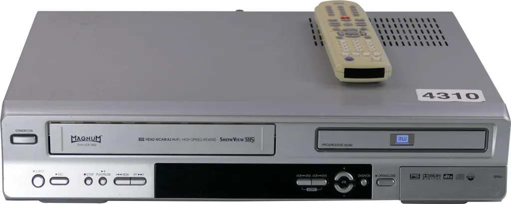 Sauvez vos Films VHS en Copie DVD avec l'Enregistreur Magnum VCR3600 Fiable