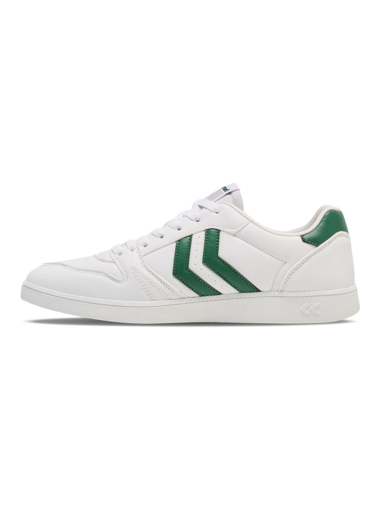 Hummel Handball Perfekt Indoor Schuhe Sneaker weiß/grün 218428-9208, Schuhgröße:40 EU