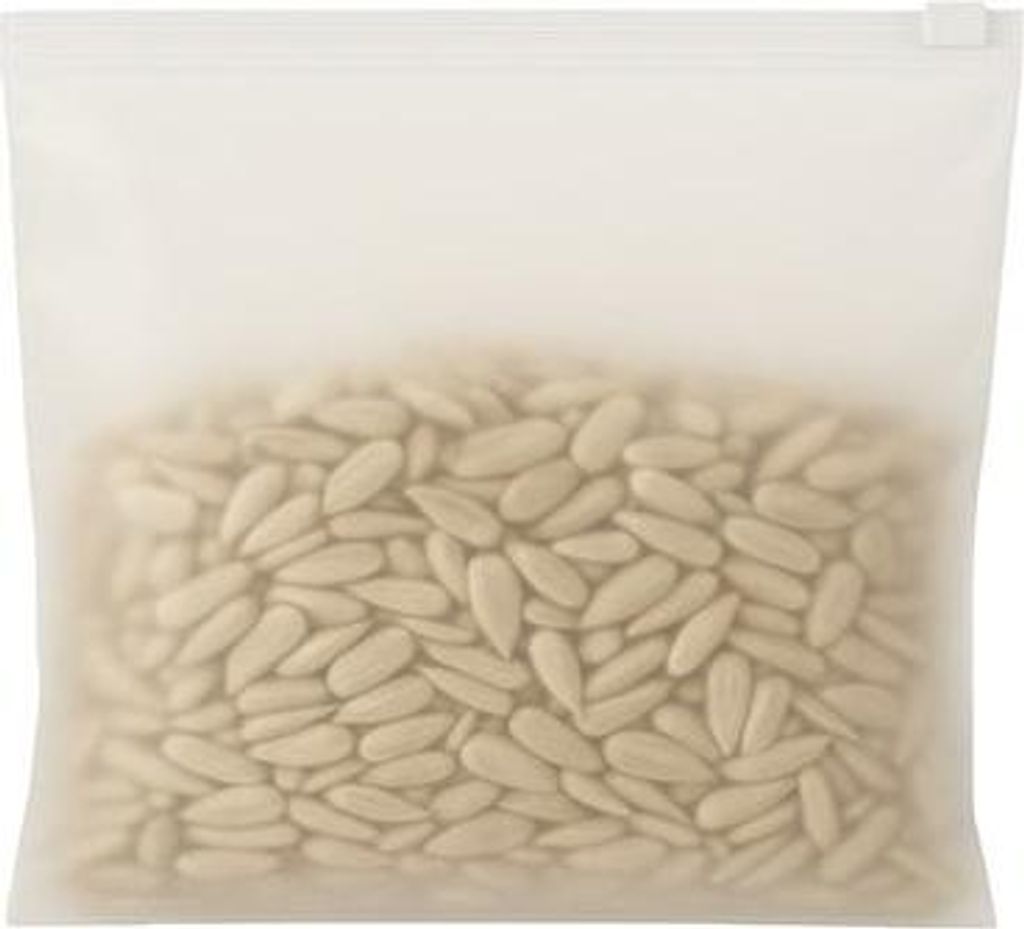 Beutel mit Reißverschluss, matt, 200 x 150 mm – 20 Stück, 70 μm