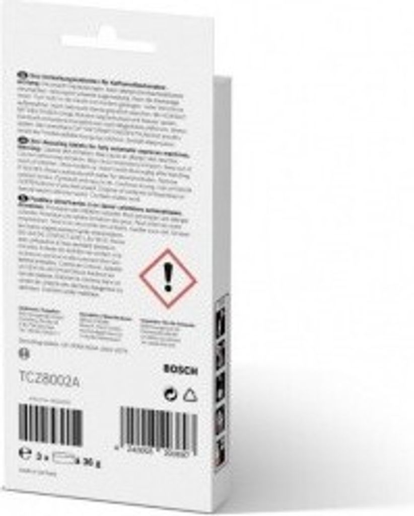 3x Bosch VeroSeries TCZ8002 Entkalkungstabletten 2in1 für Produktbild 7