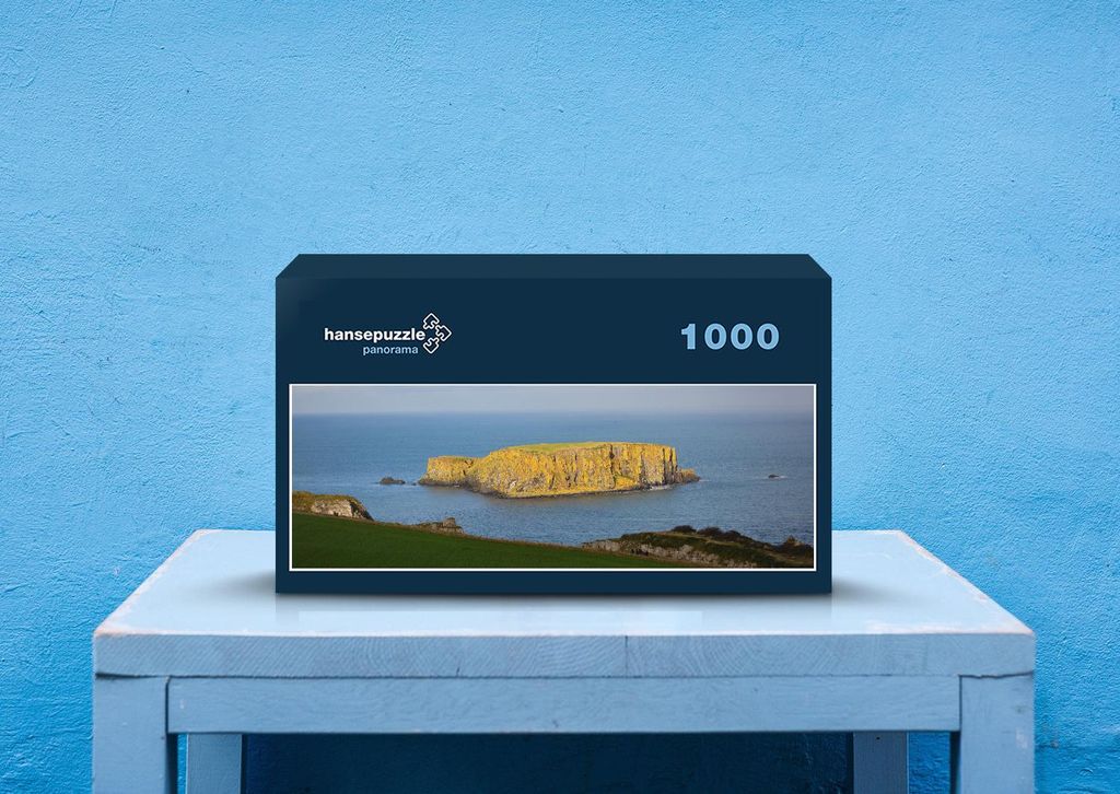 hansepuzzle 33824 - Insel Puzzle, 1050 Teile, Natur, 60,0 x 46,0cm mit hochwertiger Aufbewahrung, Kartonbox und wiederverschließbarem Beutel