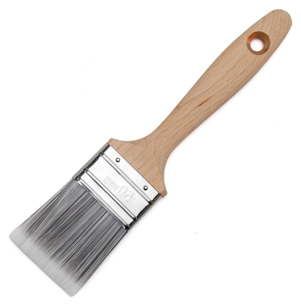 Lackierpinsel Pinsel mit Hölzernem Griff Flachpinsel Malerpinsel PL100-50 mm