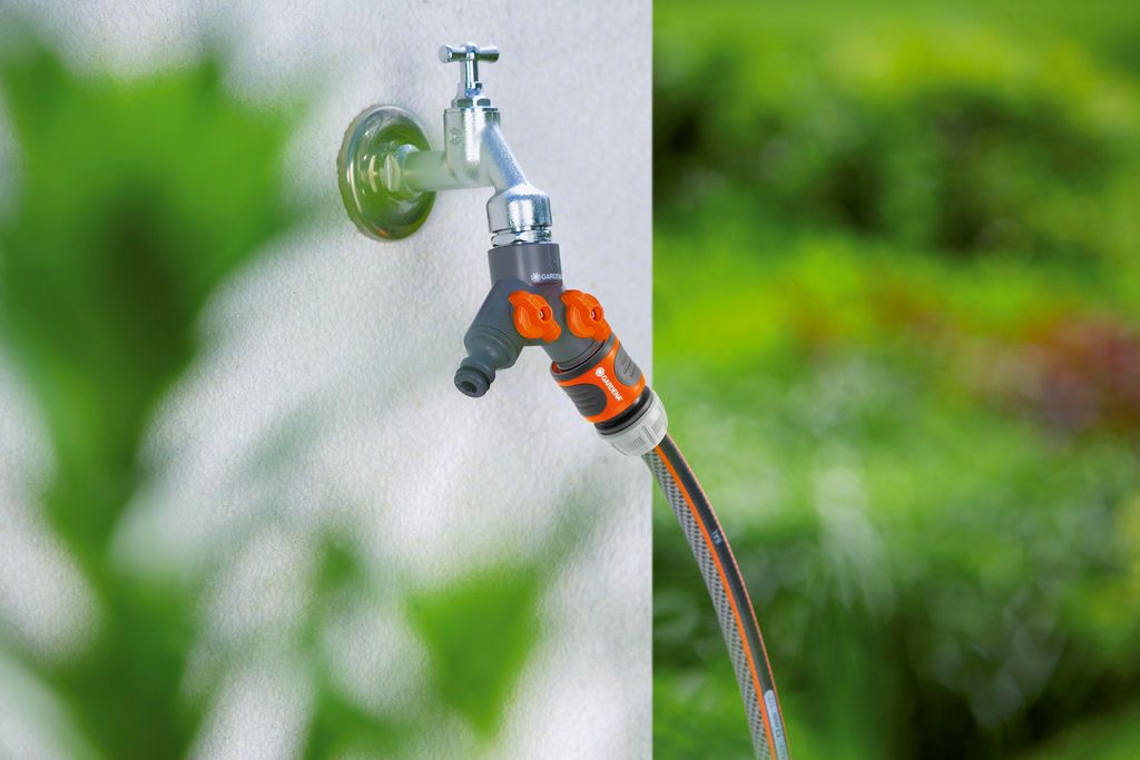 GARDENA Wasserverteiler für Gartenschlauch 2-Wege Produktbild 8