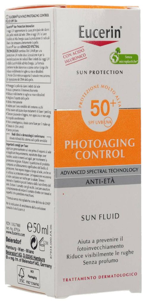 EUCERIN Sun Fluid PhotoAging Control LSF 50 50ml PZN Produktbild 