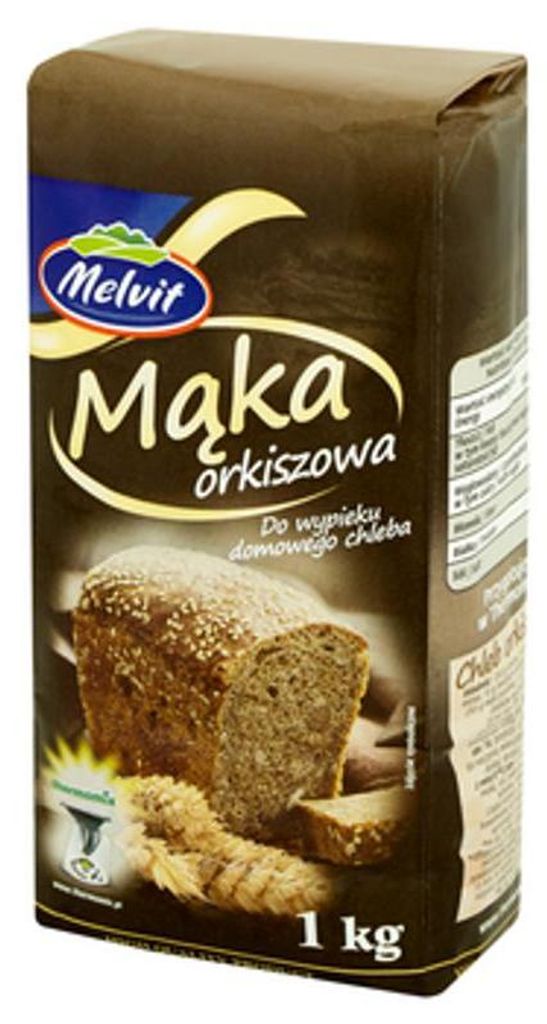 Melvit Mąka orkiszowa 1kg Zdjęcie produktu 