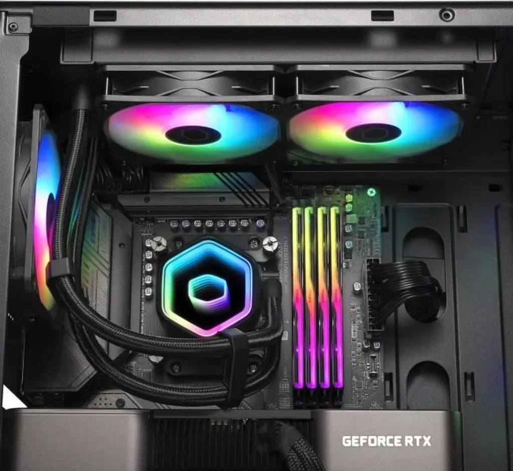 MasterLiquid 240 Core II ARGB Cooler Master: Liquid Cooling Gaming - 5