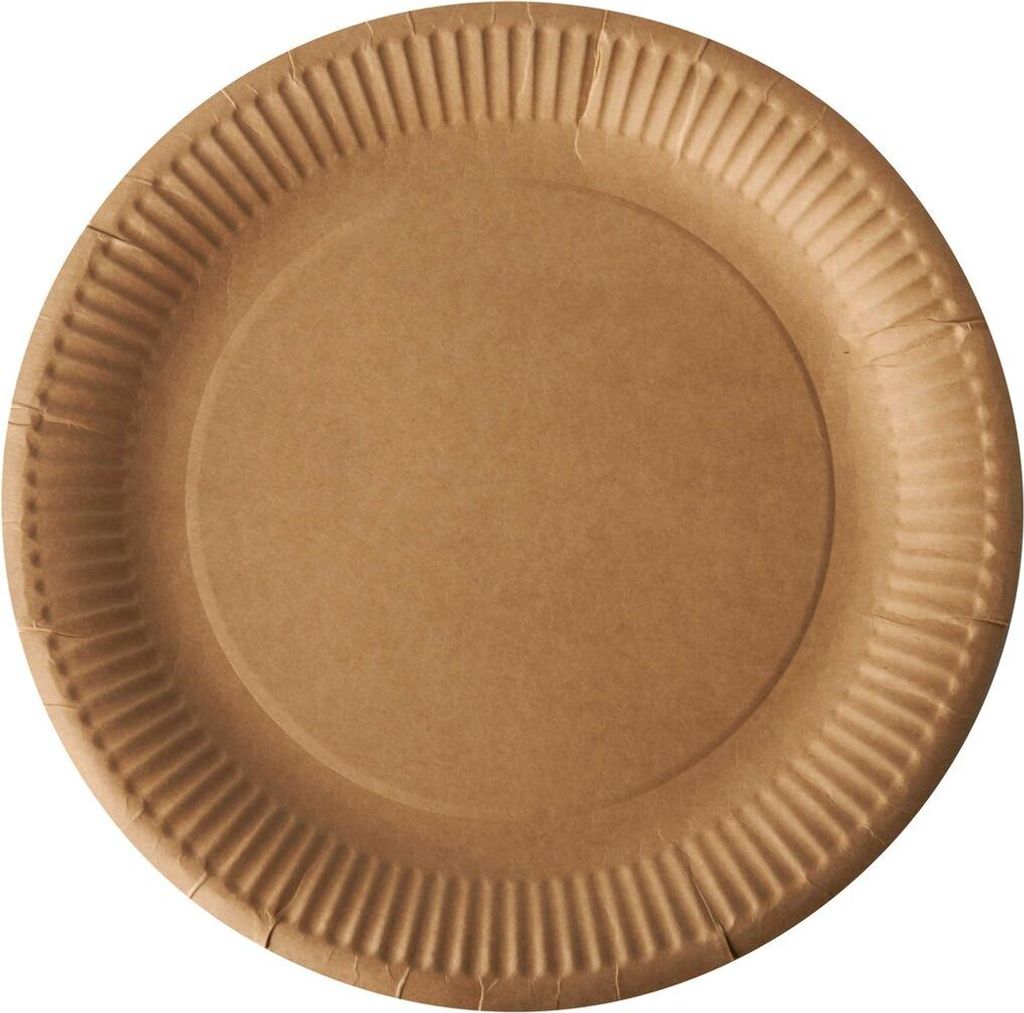 PAPSTAR 87939 Čistý kartónový tanier - Ø 23 cm, 100 kusov, Obrázok produktu 