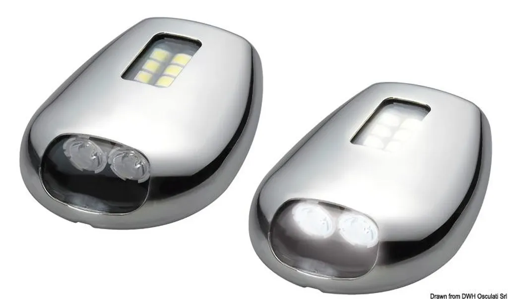 Applique murale LED design en lot de 2 lampes pour salon moderne noir