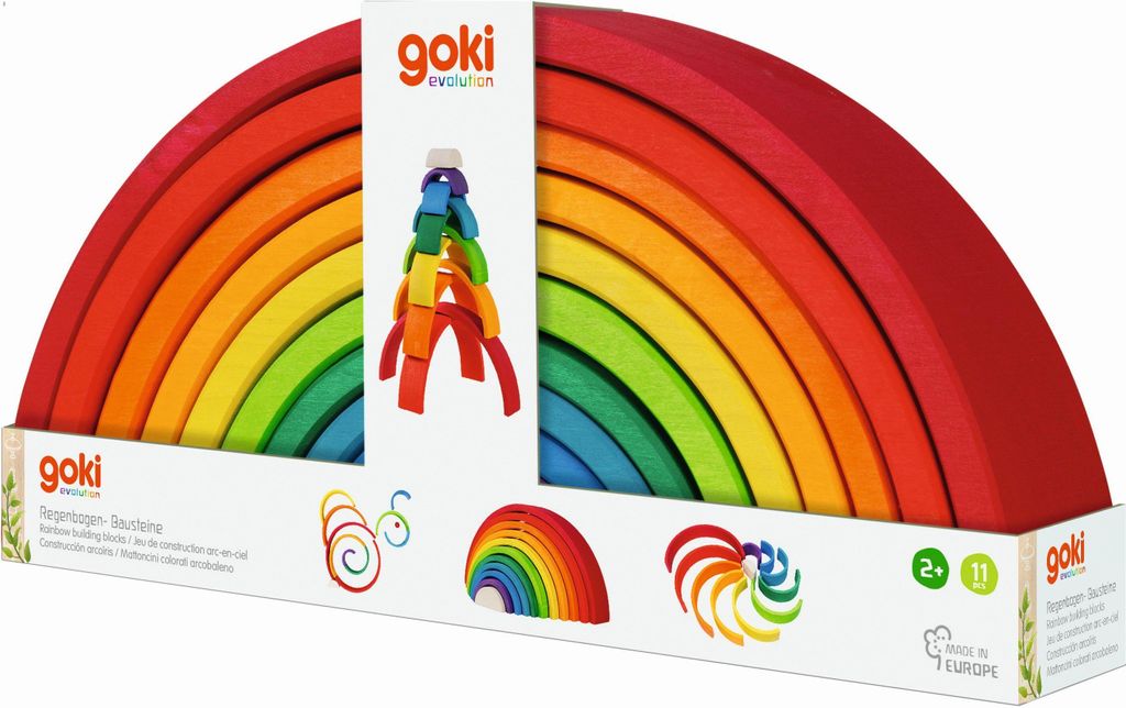 Gollnest & Kiesel GmbH & Co.KG Bausteine Regenbogen 1 Produktbild 